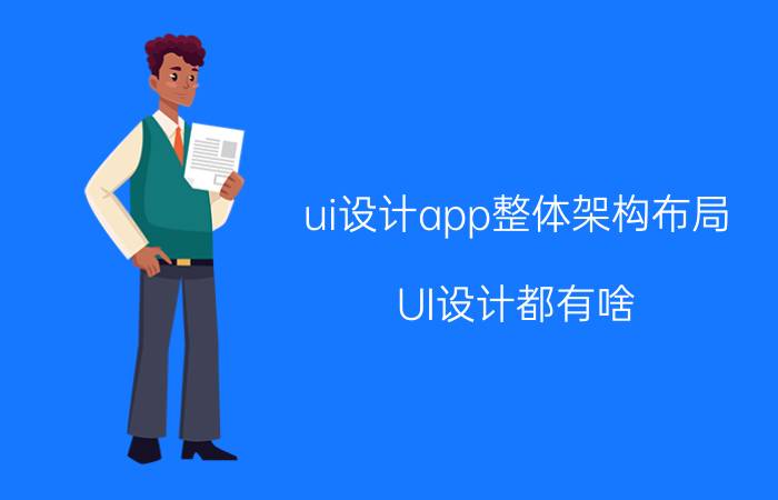 ui设计app整体架构布局 UI设计都有啥？